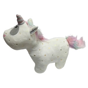 عروسک پولیشی مدل اسب تک شاخ اگنس سفید ارتفاع 28 سانتی متر Unicorn Agnes_اسباب بازی