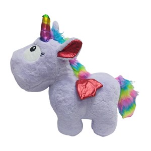 عروسک پولیشی مدل اسب تک شاخ اگنس بنفش بزرگ بالدار ارتفاع 40 سانتی متر Unicorn Agnes_اسباب بازی