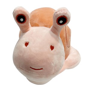 عروسک پولیشی مدل حلزون صورتی ارتفاع 16 سانتی متر Snail Plush_اسباب بازی