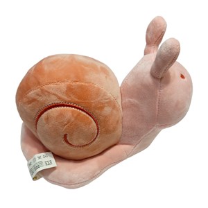 عروسک پولیشی مدل حلزون صورتی ارتفاع 16 سانتی متر Snail Plush_اسباب بازی