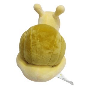 عروسک پولیشی مدل حلزون زرد ارتفاع 16 سانتی متر Snail Plush_اسباب بازی