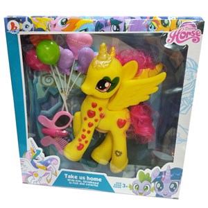 عروسک اسب پونی بالدار موزیکال بادکنکی My Little Pony_اسباب بازی