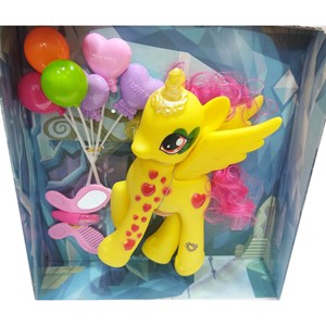 عروسک اسب پونی بالدار موزیکال بادکنکی My Little Pony_اسباب بازی
