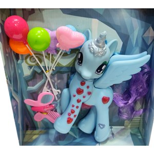 عروسک اسب پونی بالدار موزیکال بادکنکی My Little Pony_اسباب بازی
