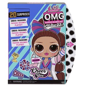 عروسک ال او ال سورپرایز LOL Surprise سری OMG Outrageous Millennial Girls Sports مدل Cheer Diva_اسباب بازی