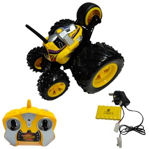 ماشین کنترلی تندر دیوانه مسابقه ای رادیواکتیو 360 درجه مدل Radioactive Racing Thunder Car - L8239_اسباب بازی
