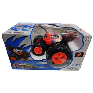 ماشین کنترلی تندر دیوانه مسابقه ای رادیواکتیو 360 درجه مدل Radioactive Racing Thunder Car - L8239_اسباب بازی