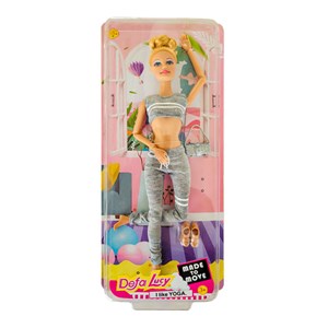 ست اسباب بازی عروسک باربی مفصلی دفا لوسی کلاس های یوگا با لوازم جانبی مدل Barbie Defa Lucy Yoga Classes with accessories 8370_اسباب بازی