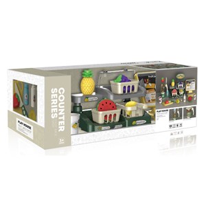 ست اسباب بازی موزیکال آبمیوه فروشی 28 تکه مدل Mini Fruit Juice Shop Toys A1463662Q-U_اسباب بازی