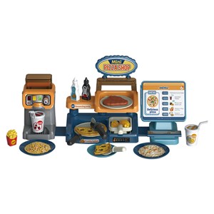 ست اسباب بازی موزیکال پیتزا فروشی 35 تکه مدل Mini Pizza Shop Toys A1463666Q-U_اسباب بازی