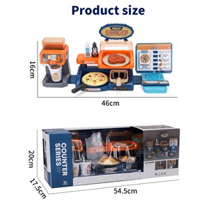 ست اسباب بازی موزیکال پیتزا فروشی 35 تکه مدل Mini Pizza Shop Toys A1463666Q-U_اسباب بازی
