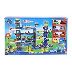 پارکینگ 5 طبقه سگهای نگهبان SUPER CITY PAW PATROL_اسباب بازی