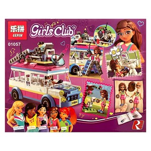 لگو فرندز لپین دخترانه 249 قطعه مدل Brick Lepin 01057 Friends Girls Club