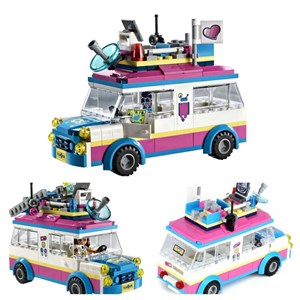 لگو فرندز لپین دخترانه 249 قطعه مدل Brick Lepin 01057 Friends Girls Club