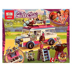 لگو فرندز لپین دخترانه 249 قطعه مدل Brick Lepin 01057 Friends Girls Club