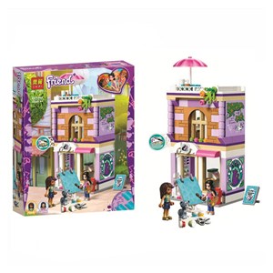 لگو فرندز خانه نقاشی دخترانه لاری 241 قطعه مدل Friends Girls LARI 11200_اسباب بازی