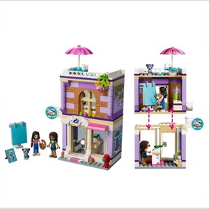 لگو فرندز خانه نقاشی دخترانه لاری 241 قطعه مدل Friends Girls LARI 11200_اسباب بازی