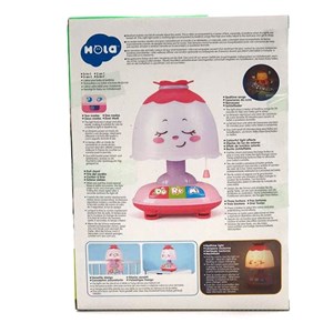 چراغ خواب موزیکال کودک هولی تویز مدل Hola Toys 1107 Musical night light