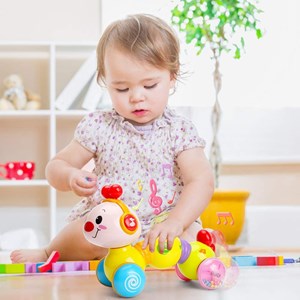 اسباب بازی کرم خزنده موزیکال هولی تویز مدل 997 Hola Toys