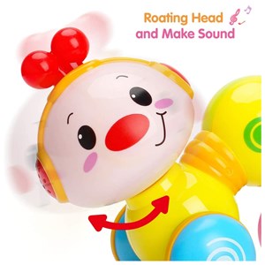 اسباب بازی کرم خزنده موزیکال هولی تویز مدل 997 Hola Toys