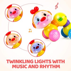 اسباب بازی کرم خزنده موزیکال هولی تویز مدل 997 Hola Toys