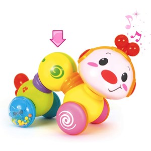 اسباب بازی کرم خزنده موزیکال هولی تویز مدل 997 Hola Toys