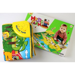 اسباب بازی سفره موزیکال مزرعه مدل Music Farm Carpet YiQu 2912_اسباب بازی