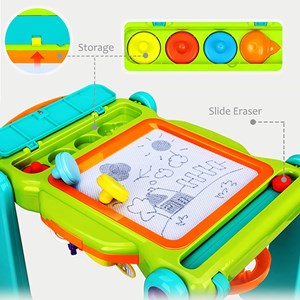 اسباب بازی موزیکال واکر کودک چند کاره هولی تویز مدل Hola Baby Walker and Activity Table 2107