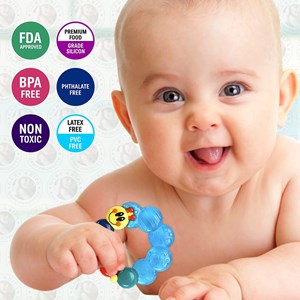  اسباب بازی دندانگیر ژله‌ای هولی تویز مدل Hola Toys Soft Silicone Teether