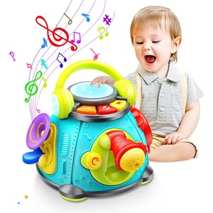 اسباب بازی کیف موزیکال هولی تویز 3119 Hola Toys Activity Music Cube