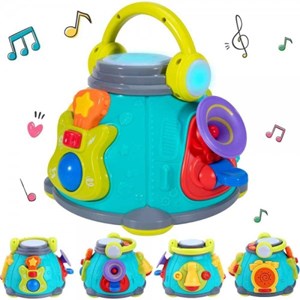 اسباب بازی کیف موزیکال هولی تویز 3119 Hola Toys Activity Music Cube