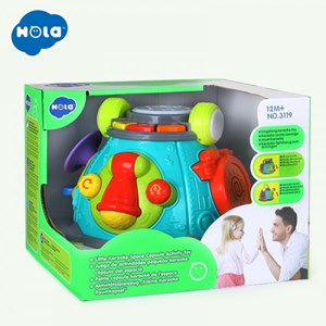 اسباب بازی کیف موزیکال هولی تویز 3119 Hola Toys Activity Music Cube