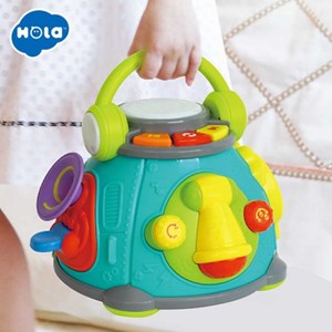 اسباب بازی کیف موزیکال هولی تویز 3119 Hola Toys Activity Music Cube