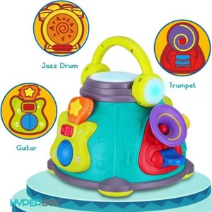 اسباب بازی کیف موزیکال هولی تویز 3119 Hola Toys Activity Music Cube