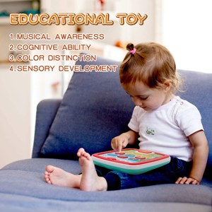 اسباب بازی تبلت آموزشی موزیکال هولی تویز مدل 3121 Hola Toys Baby Tablet