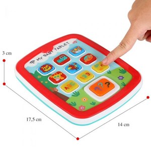 اسباب بازی تبلت آموزشی موزیکال هولی تویز مدل 3121 Hola Toys Baby Tablet