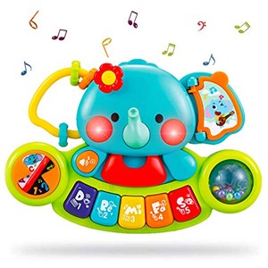 پیانو فیلی موزیکال هولی تویز مدل 3135 Hola Toys Elephant Keyboard_اسباب بازی