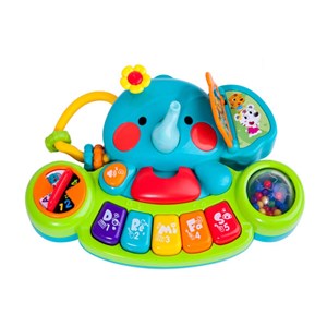 پیانو فیلی موزیکال هولی تویز مدل 3135 Hola Toys Elephant Keyboard_اسباب بازی
