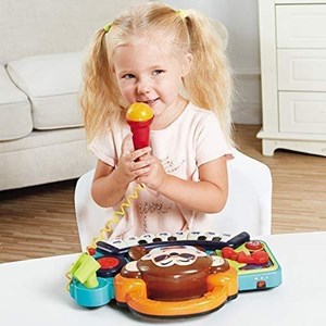 اسباب بازی ارگ میمون هولی تویز مدل 3137 Hola Toys Toddler Piano Keyboard