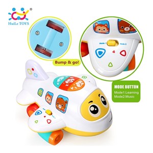 هواپیمای موزیکال هولی تویز مدل 6103 Hola Toys My First Airplane_اسباب بازی