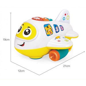 هواپیمای موزیکال هولی تویز مدل 6103 Hola Toys My First Airplane_اسباب بازی