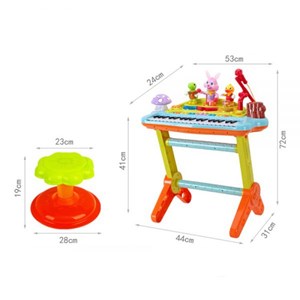 اسباب بازی پیانو آموزشی هولی تویز مدل Hola Toys Electronic piano 669_اسباب بازی