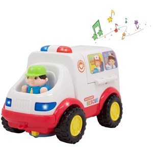 اسباب بازی ماشین آمبولانس هولی تویز مدل 836 Hola Toys Ambulance_اسباب بازی