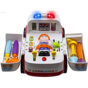 اسباب بازی ماشین آمبولانس هولی تویز مدل 836 Hola Toys Ambulance_اسباب بازی