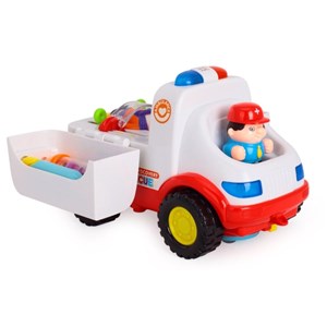 اسباب بازی ماشین آمبولانس هولی تویز مدل 836 Hola Toys Ambulance_اسباب بازی