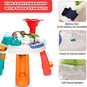 اسباب بازی موزیکال میز چند کاره هولی تویز مدل 8999 Hola Toys Activity Play Table