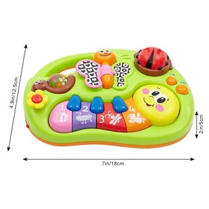 اسباب بازی موزیکال پیانو پروانه ای هولی تویز مدل 927 Hola Toys Piano Musical