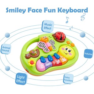 اسباب بازی موزیکال پیانو پروانه ای هولی تویز مدل 927 Hola Toys Piano Musical