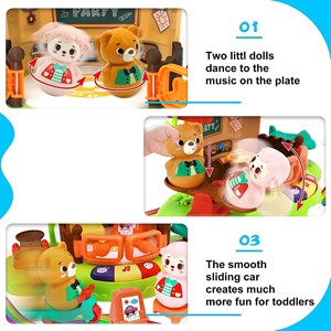 اسباب بازی موزیکال کلبه حیوانات و مهدکودک هولی تویز مدل 935 Hola Toys Kindergarten