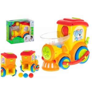 اسباب بازی موزیکال قطار توپ پرت کن هولی تویز مدل 958 Hola Toys Musical